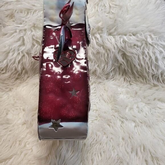 Vintage metal Santa candle tea light holder - Picture 5 of 5